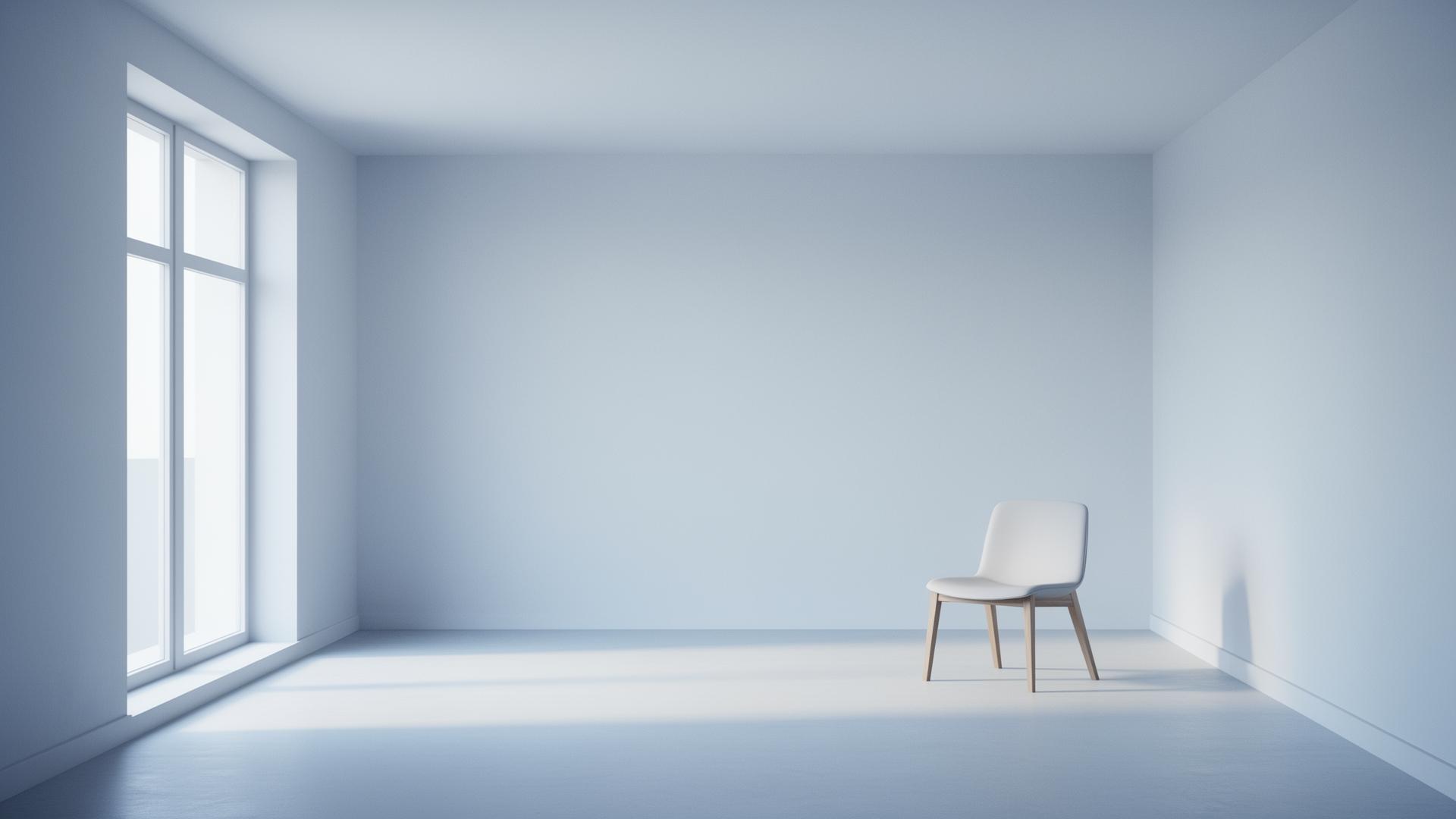 Leeres Apartment mit niedriger Auslastung